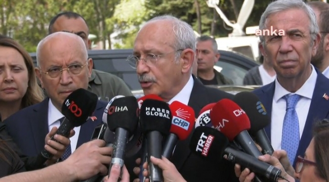 Kılıçdaroğlu'ndan, "Ya bana katılın ya yolumdan çekilin sözleriyle kimi kast ettiniz?" sorusuna yanıt