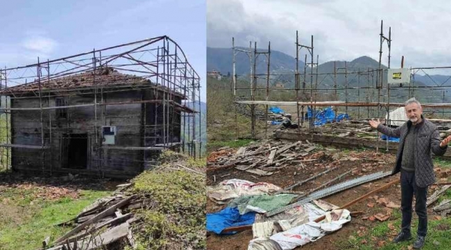 Tarihi camiyi restore edeceklerdi, yok oldu!