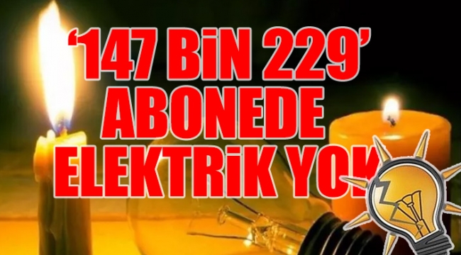 AKP'li belediye yurttaşı karanlığa gömdü, şirkete huzur getirdi