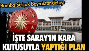 İşte Saray'ın kara kutusuyla yaptığı plan. Bomba Selçuk Bayraktar detayı