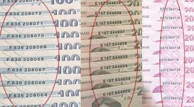 Rakamlar korkunç: İşte bir ayda basılan 200, 100, 50, 20, 10 ve 5 TL'lik banknot sayısı