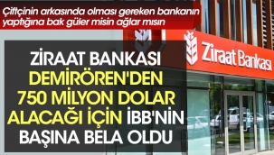 ZİRAAT BANKASI KREDİSİNİ TAHSİL ETMEYE GİTMİYOR ,İBB'DE İMAR DEĞİŞİKLİĞİNE GİDİYOR BU NASIL İŞ!