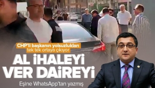 CHP'li Çan Belediye Başkanı Bülent Öz temizlik ihalesine karşılık iki daire almış!.