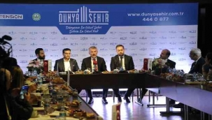  Dünya Şehir Yönetim Kurulu Başkanı Ahmet Yum ''4 Milyar TL. Yatırım yapıyoruz''