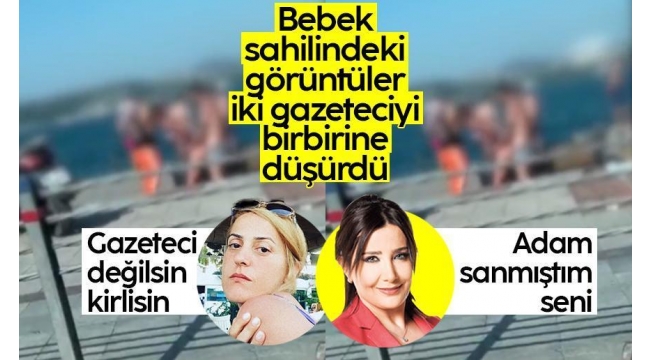 Gazeteci Sevilay Yılman ile Seher Sultan, Bebek'teki olayları tartışırken birbirine girdi