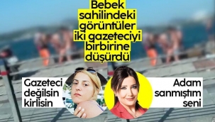 Gazeteci Sevilay Yılman ile Seher Sultan, Bebek'teki olayları tartışırken birbirine girdi