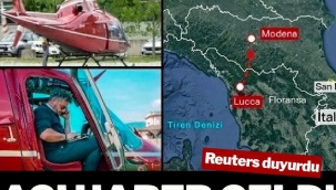 İtalya'da düşen helikopter bulundu: 4'ü Türk 5 kişinin cansız bedenine ulaşıldı!