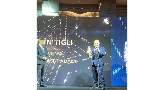 KASDER 'in Yılın Değer Katan Siyaset Adamı Ali Muhittin Tığlı oldu..