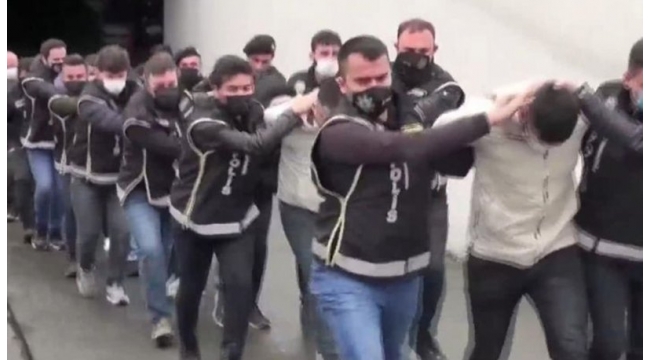 Ankara,İzmir,Manisa 'da suç örgütü operasyonu: 63 Gözaltı kararı !