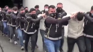 Ankara,İzmir,Manisa 'da suç örgütü operasyonu: 63 Gözaltı kararı !