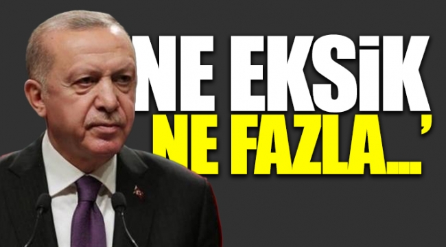 Erdoğan'dan 'asgari ücret' açıklaması 