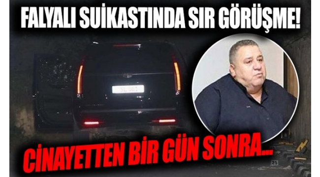 Halil Falyalı suikastında sır görüşme! Cinayetten bir gün sonra telefonda konuştular...