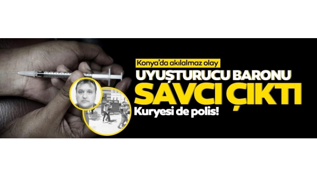  Konya'da akılalmaz olay! Savcı uyuşturucu baronu çıktı: Polisleri kurye olarak kullanmış