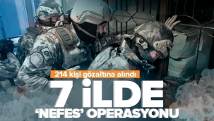 'Nefes Operasyonu' açıklaması: Kaçakçılara dev darbe! 214 Gözaltı...