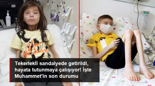 Rektör Prof. Dr. Özkan: Muhammet'in kan değerlerini biraz toparladık, 300 gram aldı