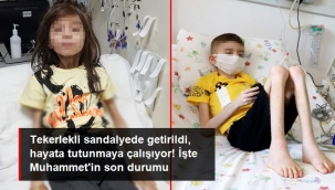 Rektör Prof. Dr. Özkan: Muhammet'in kan değerlerini biraz toparladık, 300 gram aldı