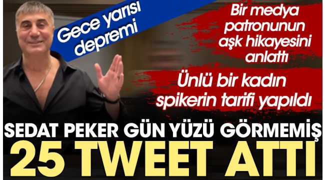 Sedat Peker'den yeni iddialar: Başrolde Buket Aydın var