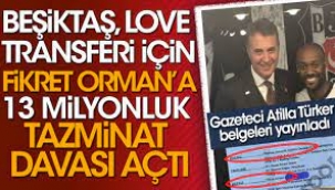 Beşiktaş eski başkan Fikret Orman'a 13 milyonluk görevi kötüye kullanma davası açtı.