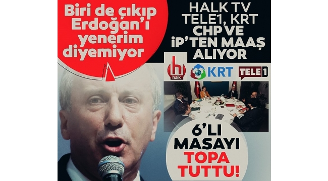 "CHP'DEN VE İYİ PARTİ'DEN HER AY DÜZENLİ MAAŞ ALIYORLAR"