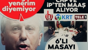 "CHP'DEN VE İYİ PARTİ'DEN HER AY DÜZENLİ MAAŞ ALIYORLAR"