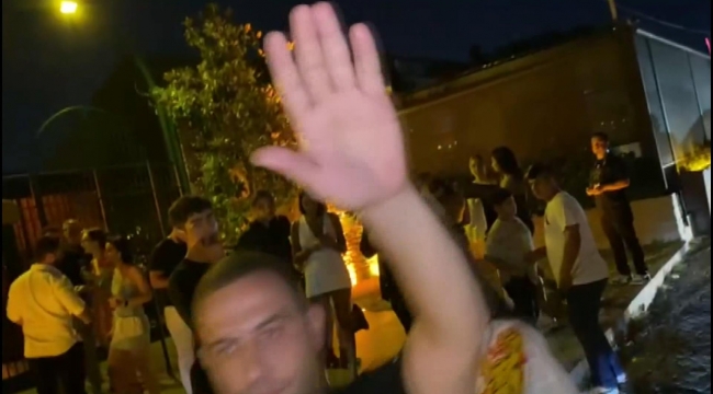 KURUÇEŞME OLİGARK'TA MEKAN ÇIKIŞI GAZETECİYE SALDIRI