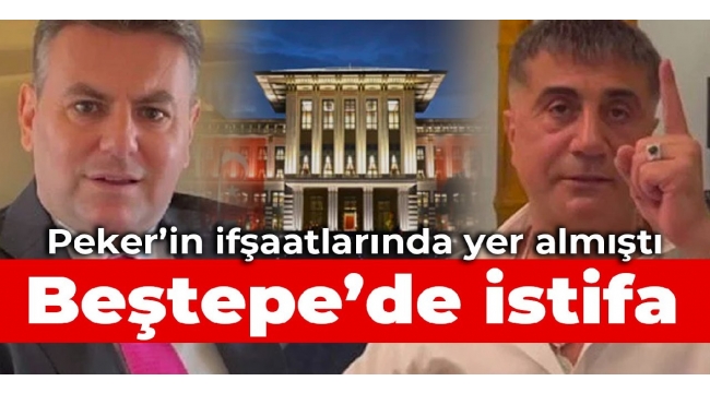 Sedat Peker'in ifşaatlarında yer almıştı: Korkmaz Karaca Beştepe'den istifa etti