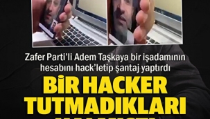 Zafer Partisi Genel Başkan Yardımcısı Adem Taşkaya iş insanı Sait Emir'in Instagram hesabını hackletip şantaj yaptırdı