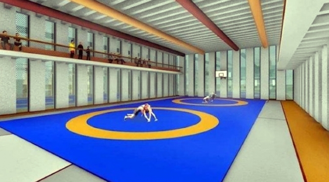 AKP'li belediyeden 51 milyon TL'lik güreş merkezi