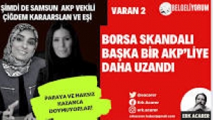 Gazeteci Erk Acarer, Sedat Peker'in yeni dosyasını duyurdu: Borsadaki yolsuzluğu gölgede bırakacak! Bu kez sahnede AKP Samsun Milletvekili Çiğdem Karaaslan ve eşi var