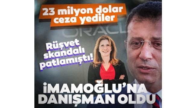 İBB'de skandal! Rüşvet verdikleri iddiasıyla 23 milyon dolar ceza yiyen şirketin başındaki isim Filiz Doğan İmamoğlu'na danışman oldu