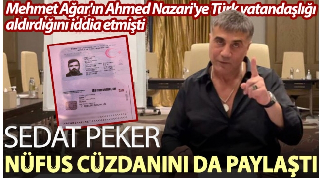 İRANLI AHMET NAZARİ'YE TÜRK VATANDAŞLIĞI NASIL VERİLDİ?