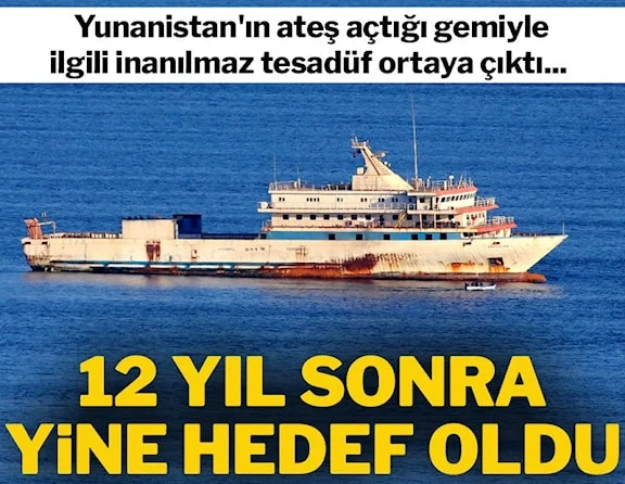 Yunanistan'ın hedef aldığı gemi Mavi Marmara çıktı