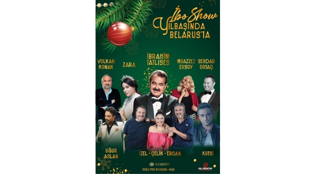  Belarus Double Tree By Hilton'da , Yılbaşında  yıldızlar sahne alıyor