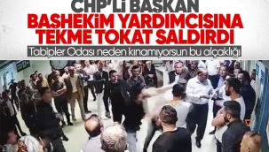 Şemdinli'de CHP'li başkandan başhekim yardımcısına saldırı