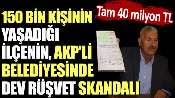 Çayırova Belediyesi'ndeki rüşvet iddiası TBMM Genel Kurulu'nda: 'Ses kaydı, Özhaseki'ye dinletildi'