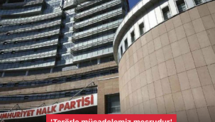 CHP'den Suriye'ye olası kara harekatına destek: "Terörle mücadelemiz meşrudur"