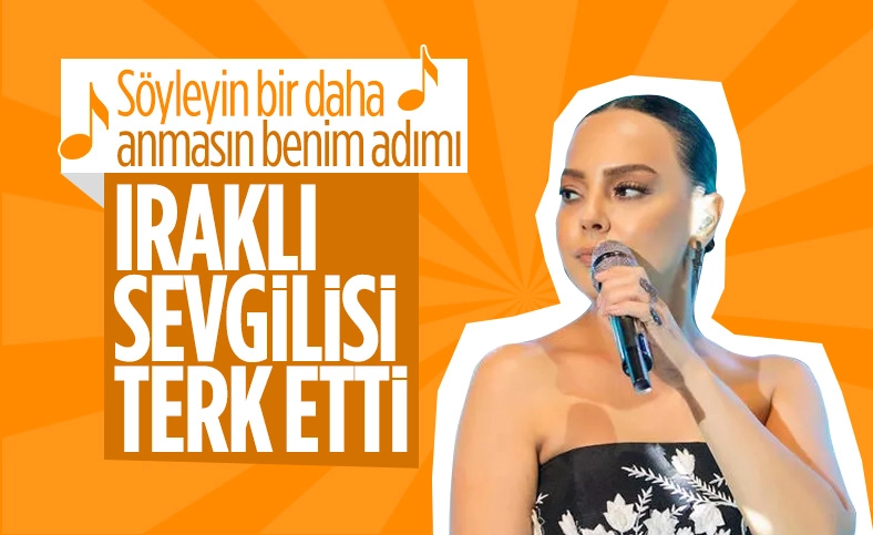 EBRU GUNDEŞ'İ IRAK'LI SEVGİLİSİ TERK ETTİ!