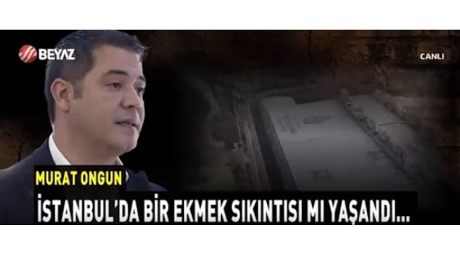 İBB 'nin ikinci adamı Murat Ongun'dan 'Halk Ekmek' itirafı: Fabrikayı çalıştırmadık çünkü gerek yoktu.