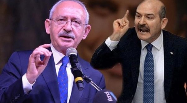 Kılıçdaroğlu 5 kuruşluk açmıştı; Soylu bir milyonluk dava açtı