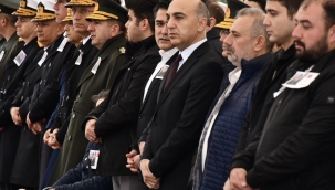 Pençe-Kilit Operasyonu'nda şehit olan Halil İbrahim Yiğit Bakırköy'den son yolculuğuna uğurlandı