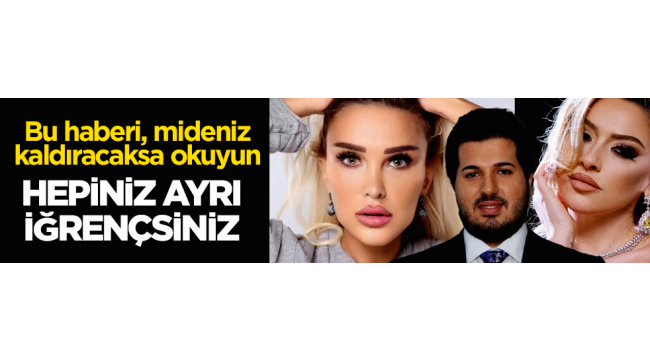 Reza Zarrab'tan Seren Serengil'e Hadise'li gönderme: Yataklı vagonu hatırlar mısın?