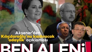  Meral Akşener Kılıçdaroğlu'nu taca attı! "Yavaş ve İmamoğlu'na hayır demeyiz"