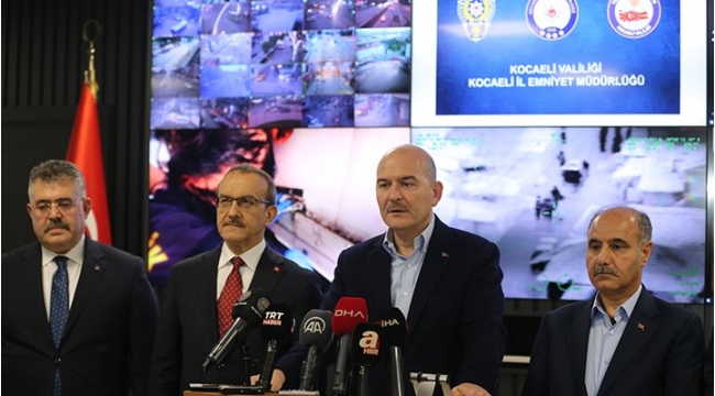 Soylu'dan "Kökünü Kurutma" operasyonu açıklaması: 307 şüpheliden 269'u yakalandı