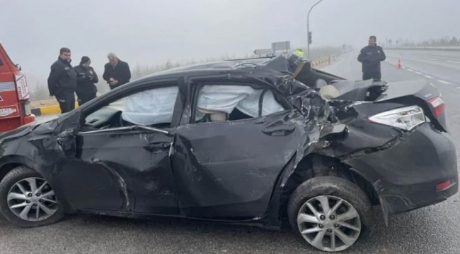 CHP'li belediye başkanı kaza geçirdi: 4 yaralı