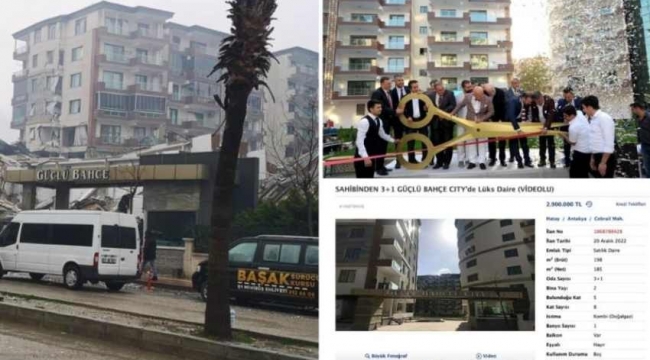 Hatay'da yaptığı üç sitede yıkılan müteahhit Servet Altaş: Bana binayı soramazsınız