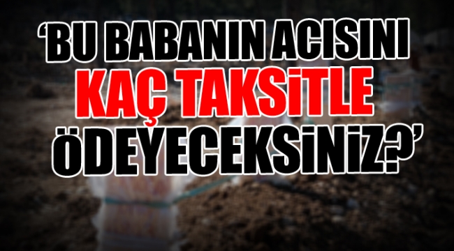AKP'li büyükşehir belediyesi, depremzedeye mezarlık sattı: Taksitle ödeyebilirsiniz