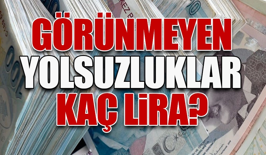 AKP'nin kamuda 'görünen' zararı ortaya çıktı: 13 milyar TL
