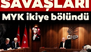 CHP'de liste savaşları! MYK ikiye bölündü