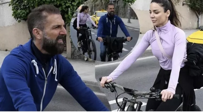 Harun Tan gizemli kız arkadaşıyla sahil turunda! Rahat tavırları dikkat çekti 