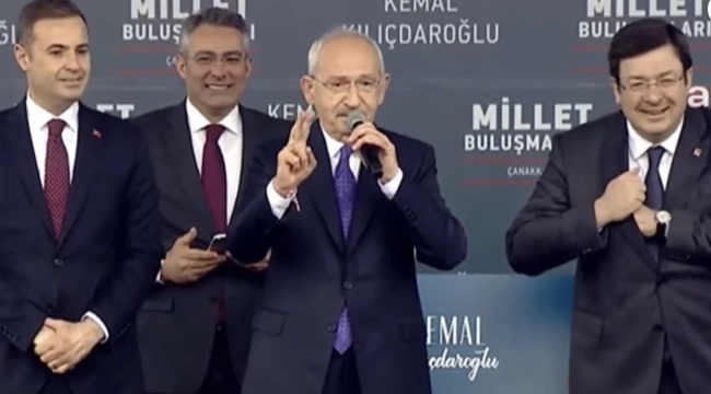 Kemal Kılıçdaroğlu Çanakkale'de 2 bakanı açıkladı